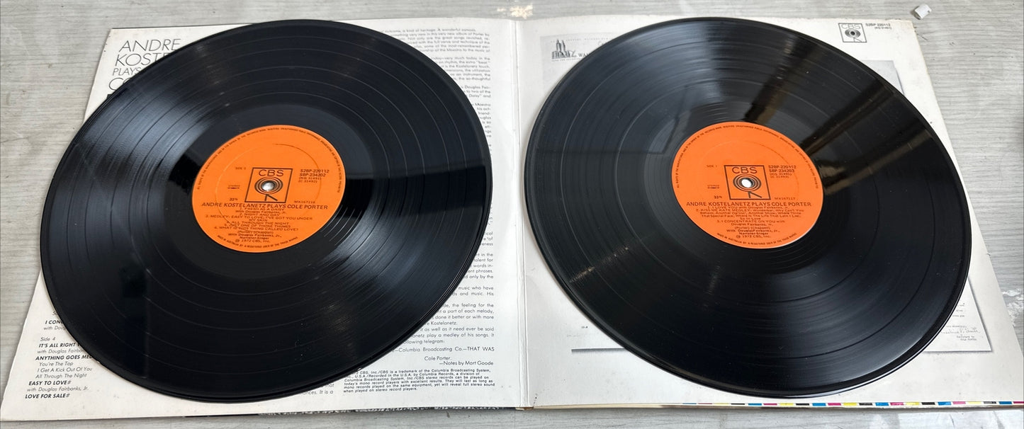 Andre Kostelanetz - Plays Cole Porter - Record Vinyl LP 3854