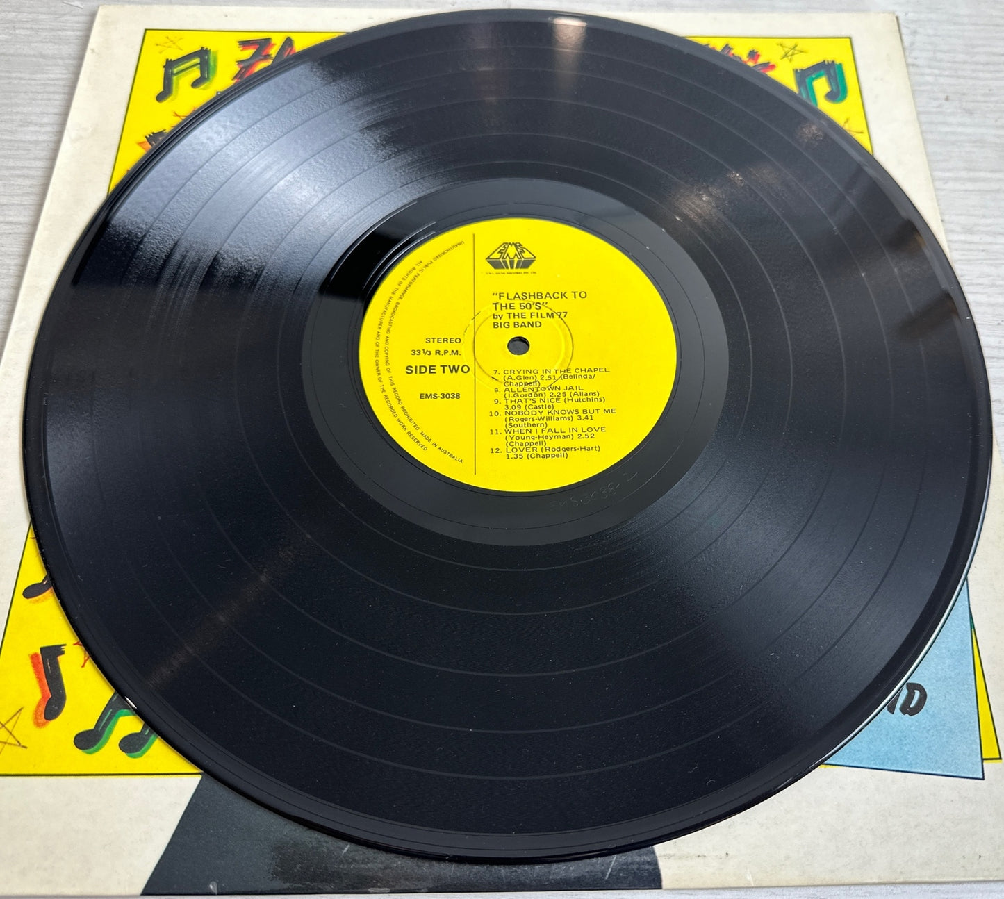 Flashback To The 50's - The Film 77 Big Band - 12" Record Vinyl LP 4502