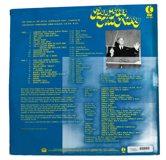 Pop Goes The Navy - The Band Of The Royal Australian Navy - Record Vinyl LP 4416