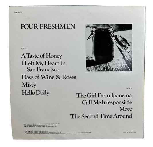 FOUR FRESHMEN - A Taste of Honey 1977 PICKWICK - 12" Vinyl Record 3927