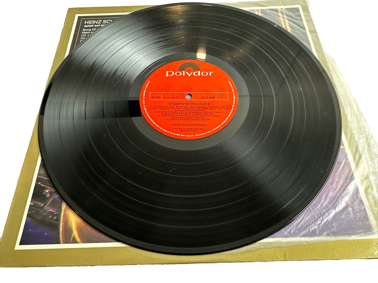 Heinz Schachtner - Trompete In Gold 4 - 12" Vinyl Record 3934