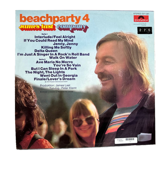 James Last - Beach Party 4 - 12" Vinyl Record 3933
