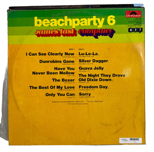 James Last Company - Beachparty 6 - 12" Record Vinyl 3939