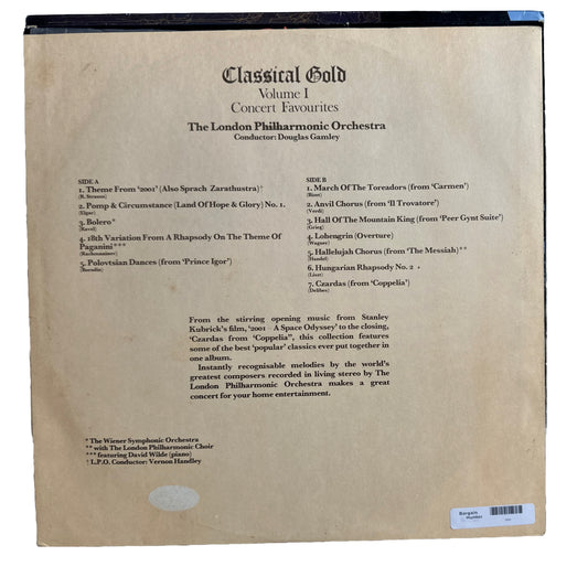 The London Philharmonic - Classical Gold Vol 1 Concert Favourites - 12" Record