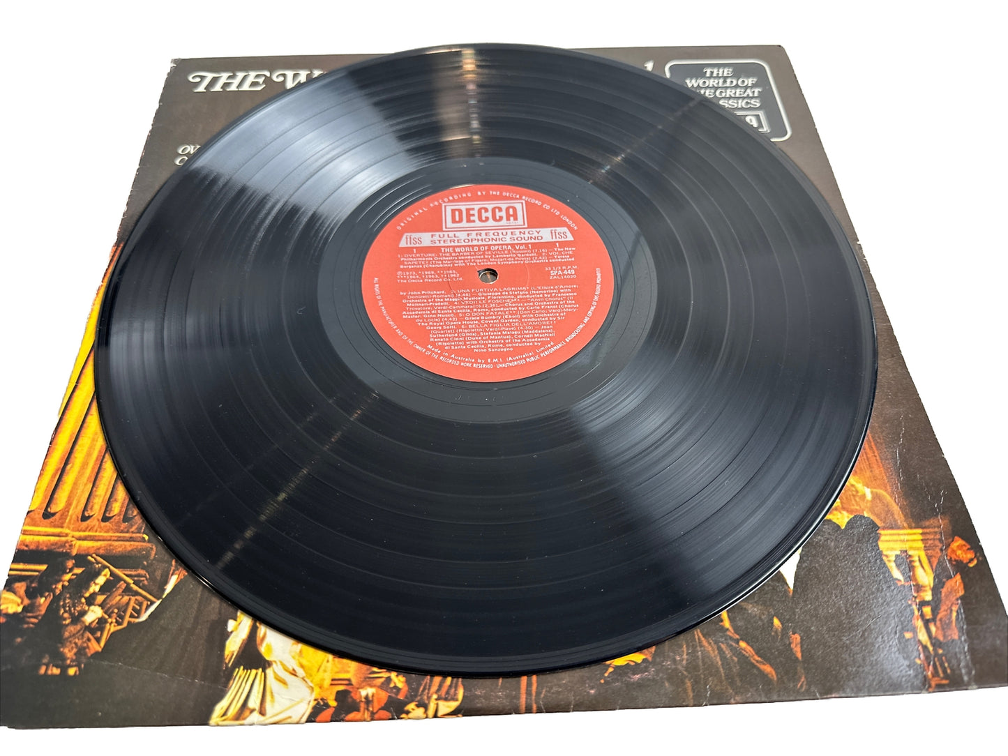 The World Of Opera Volume 1 - 12" Vinyl Record 4242