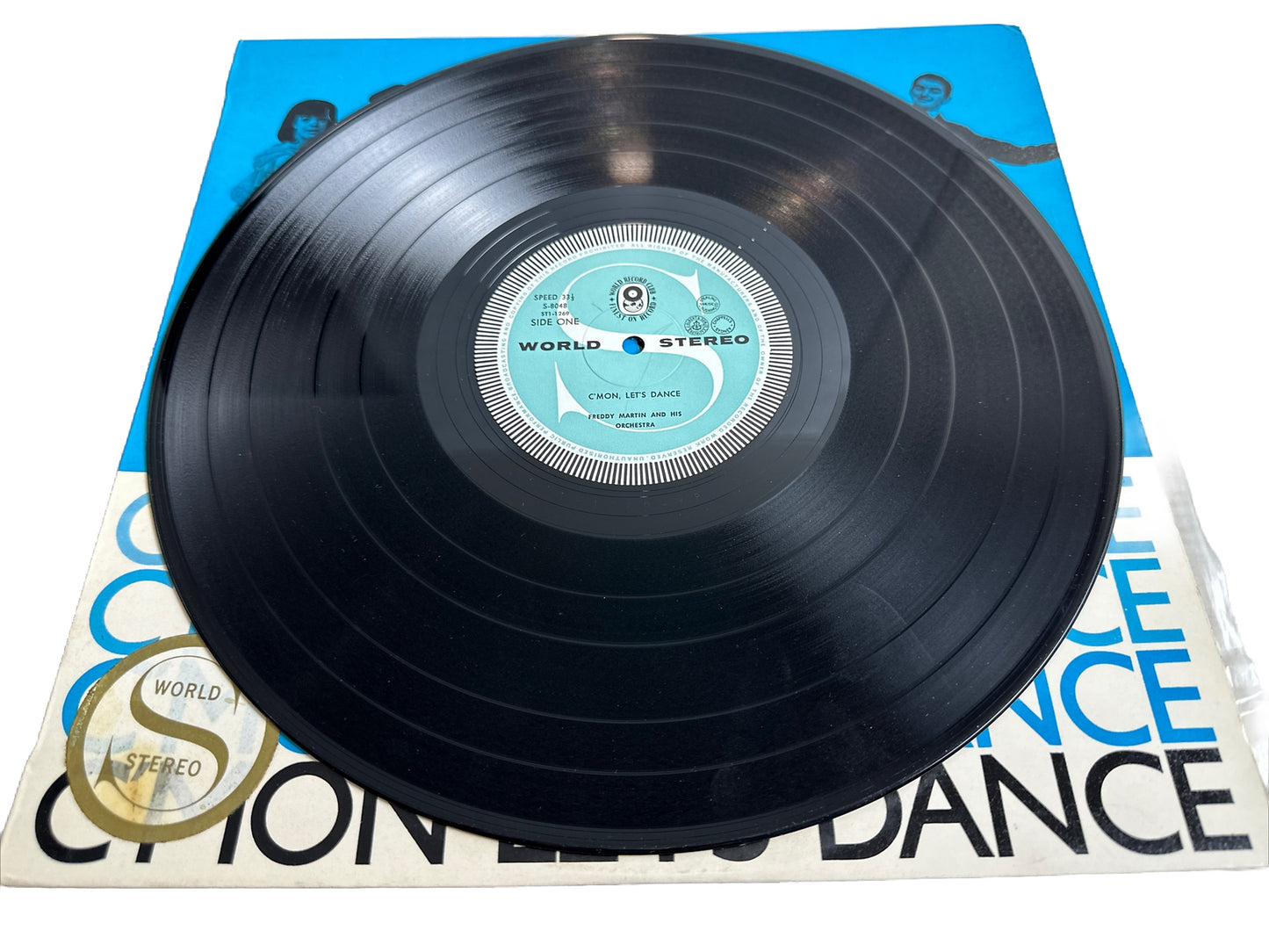 C'mon Let's Dance- Freddy Martin And His Orchestra- 12" Vinyl Record 3913