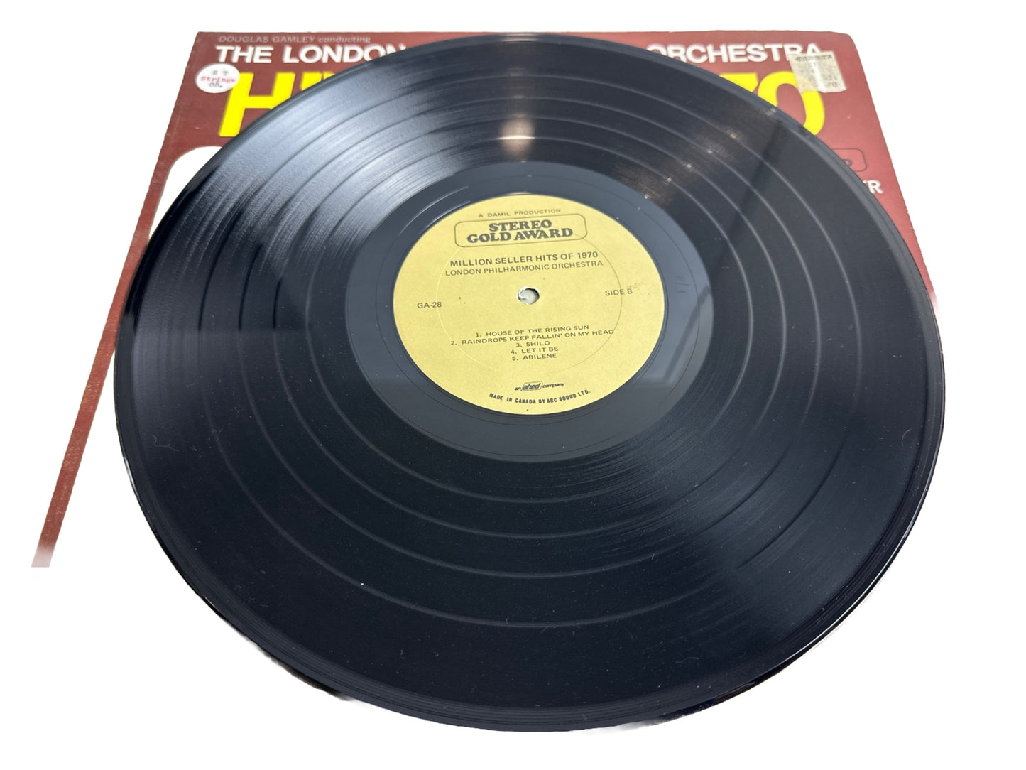 HITS OF 1970 - The London Philharmonic Orchestra- 12" Vinyl Record 3912