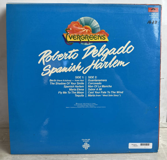 Evergreens - Roberto Delgado - Spanish Harlem - 12" Vinyl Record 3875