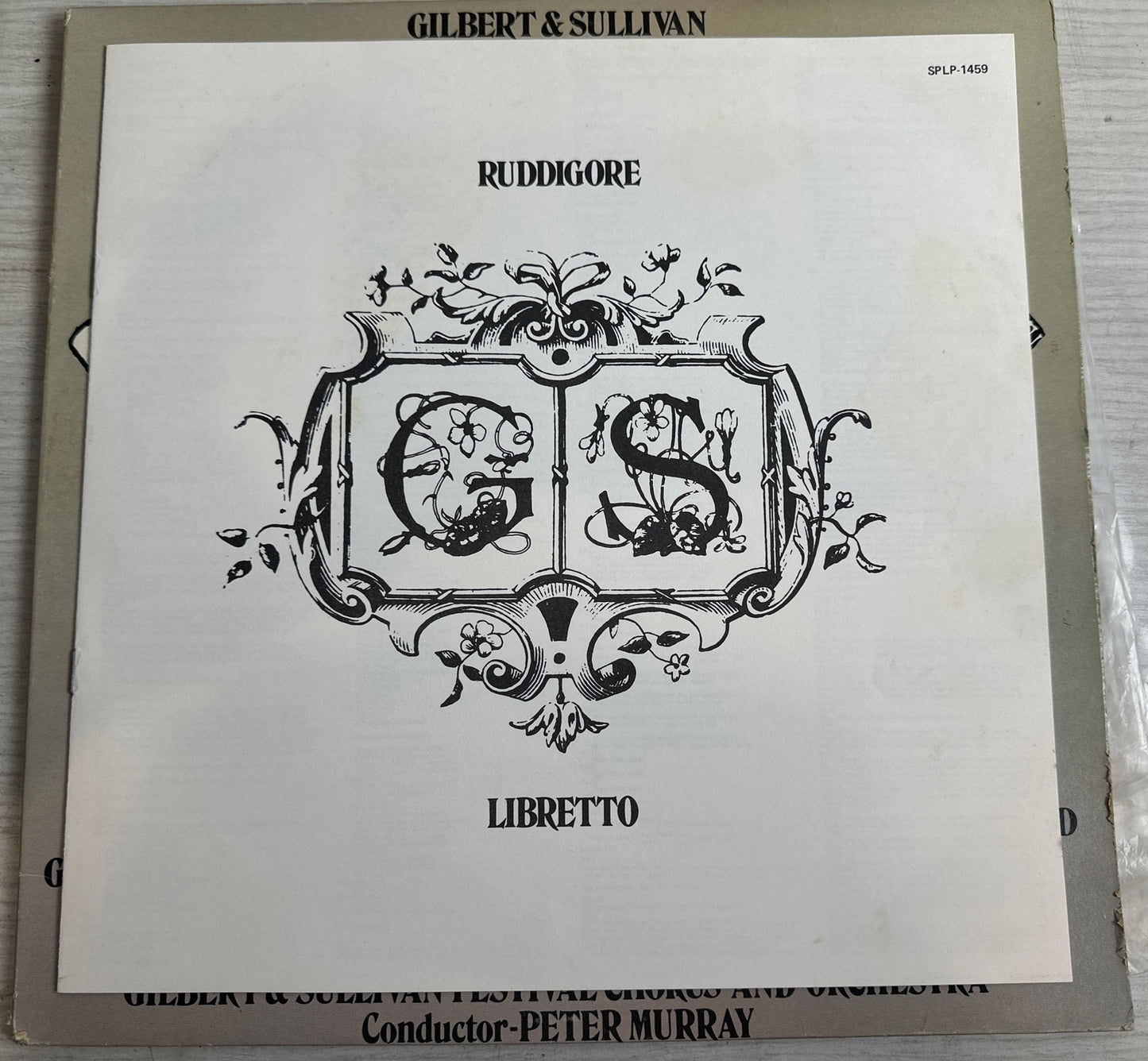 Gilbert & Sullivan - Highlights From Ruddigore - 12" Vinyl Record 3598