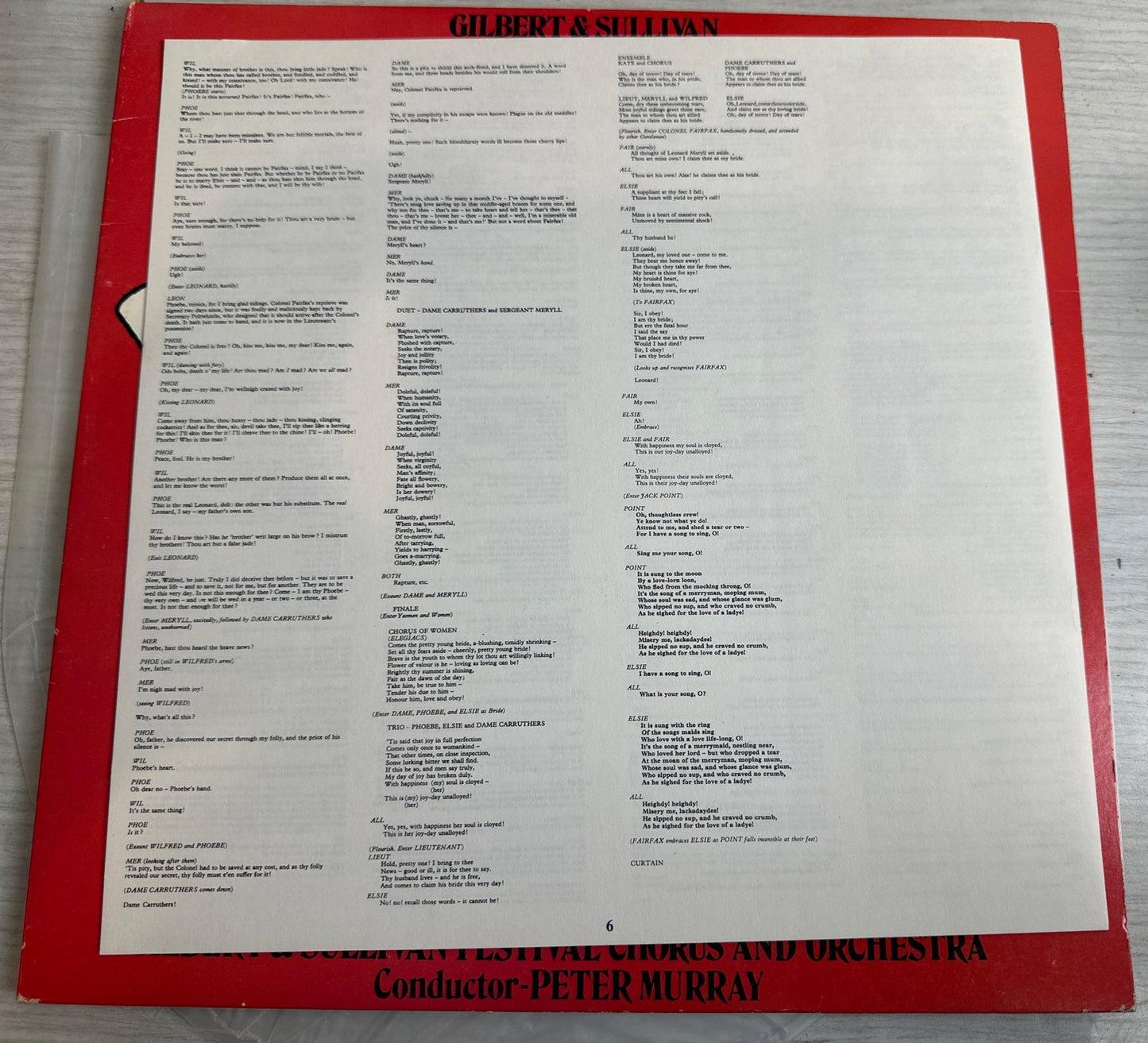 Gilbert & Sullivan - Highlights From The Yeomen Of The Guard - 12" Vinyl Record