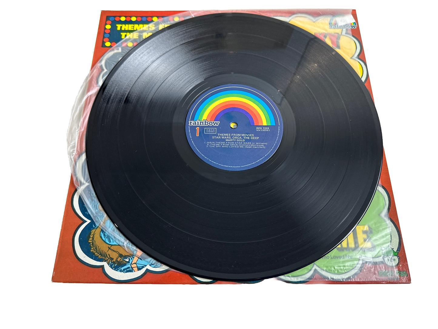 Themes From The Movies - The Marty Gold Orchestra - 12" Vinyl Record 4024