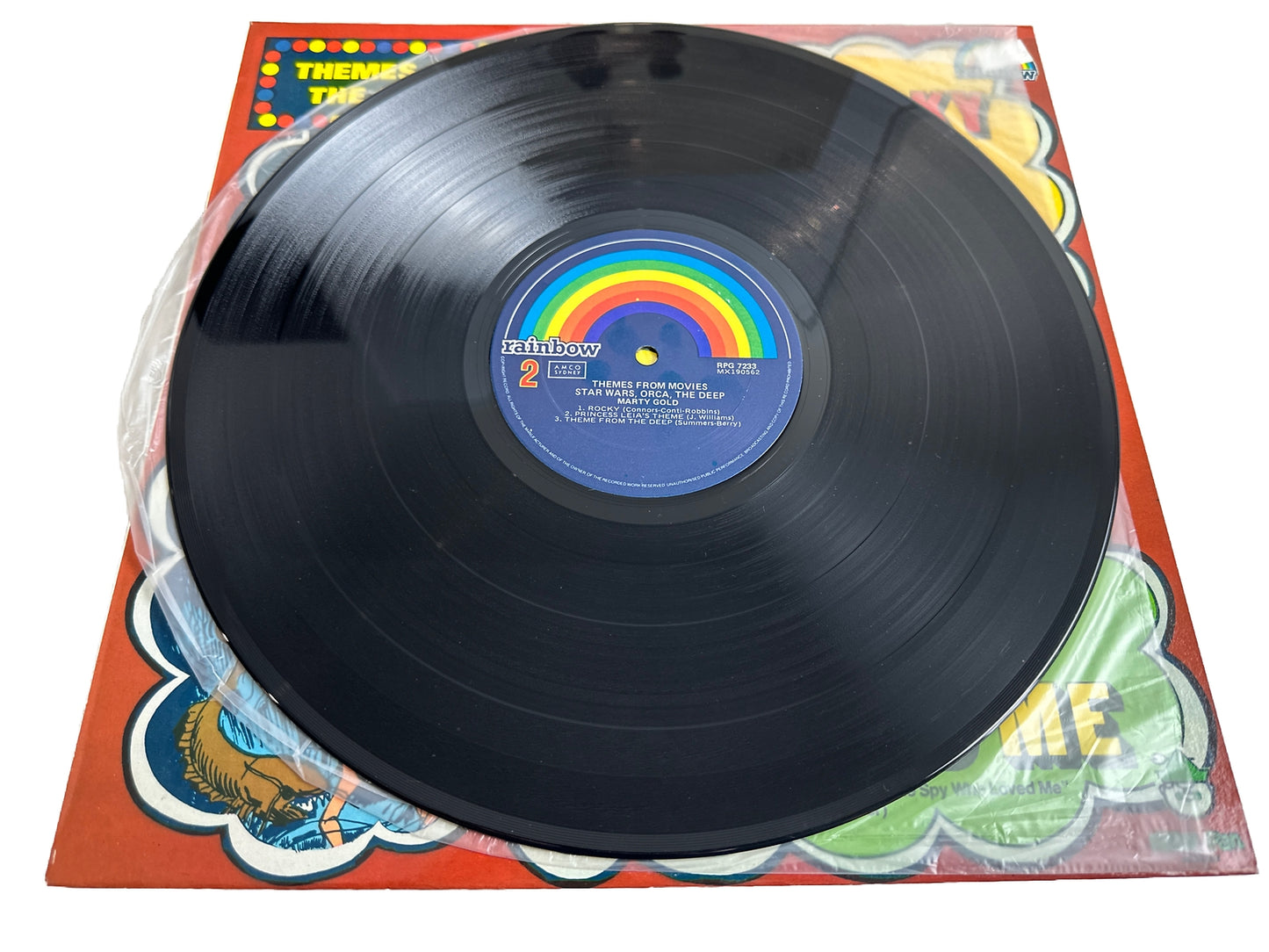 Themes From The Movies - The Marty Gold Orchestra - 12" Vinyl Record 4024