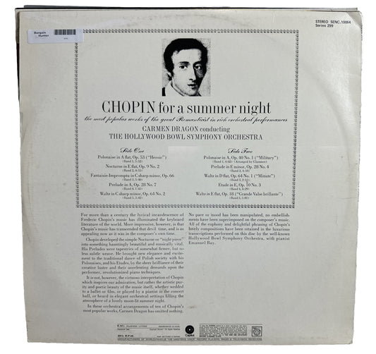 Carmen Dragon, Hollywood Bowl Symphony Orchestra – Chopin For A Summer Night