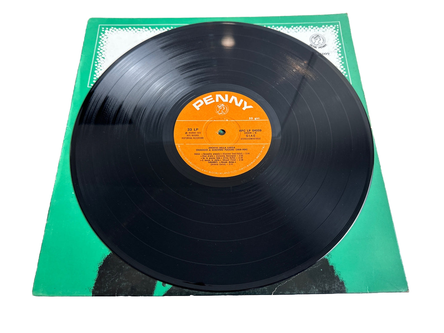 Omaggio - A Giacomo Puccini - 12" Vinyl Record 4002