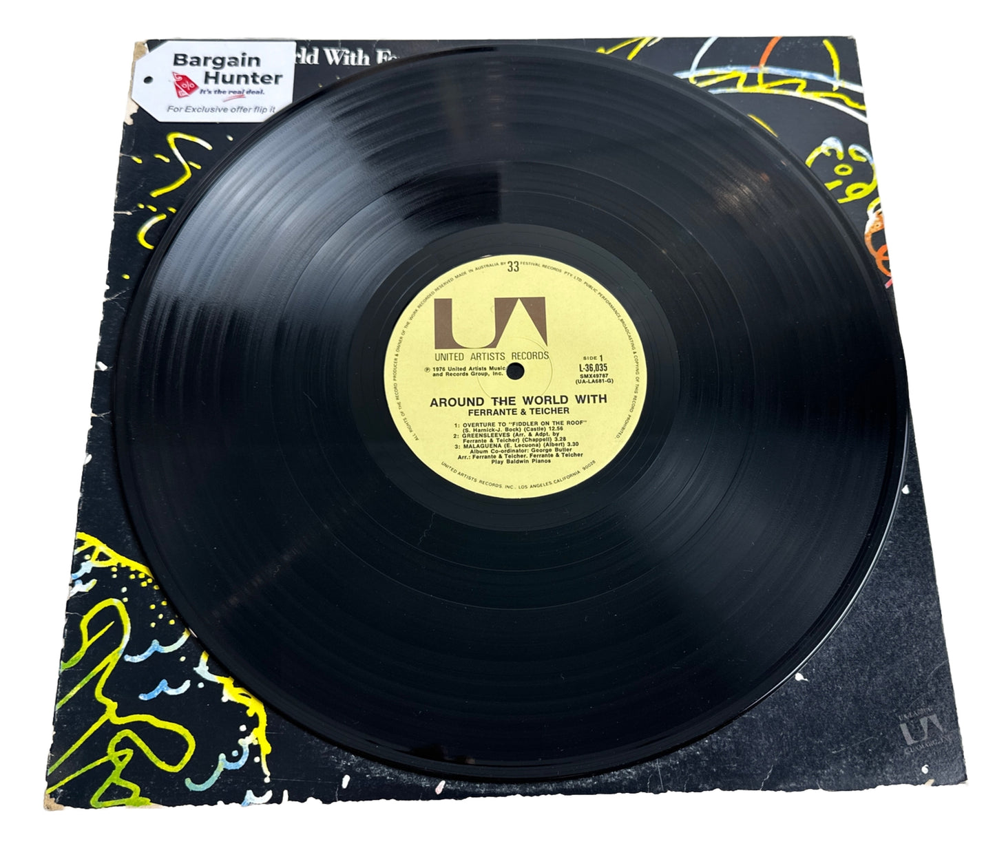 Ferrante And Teicher Around The World With Ferrante And Teicher - 12" Record