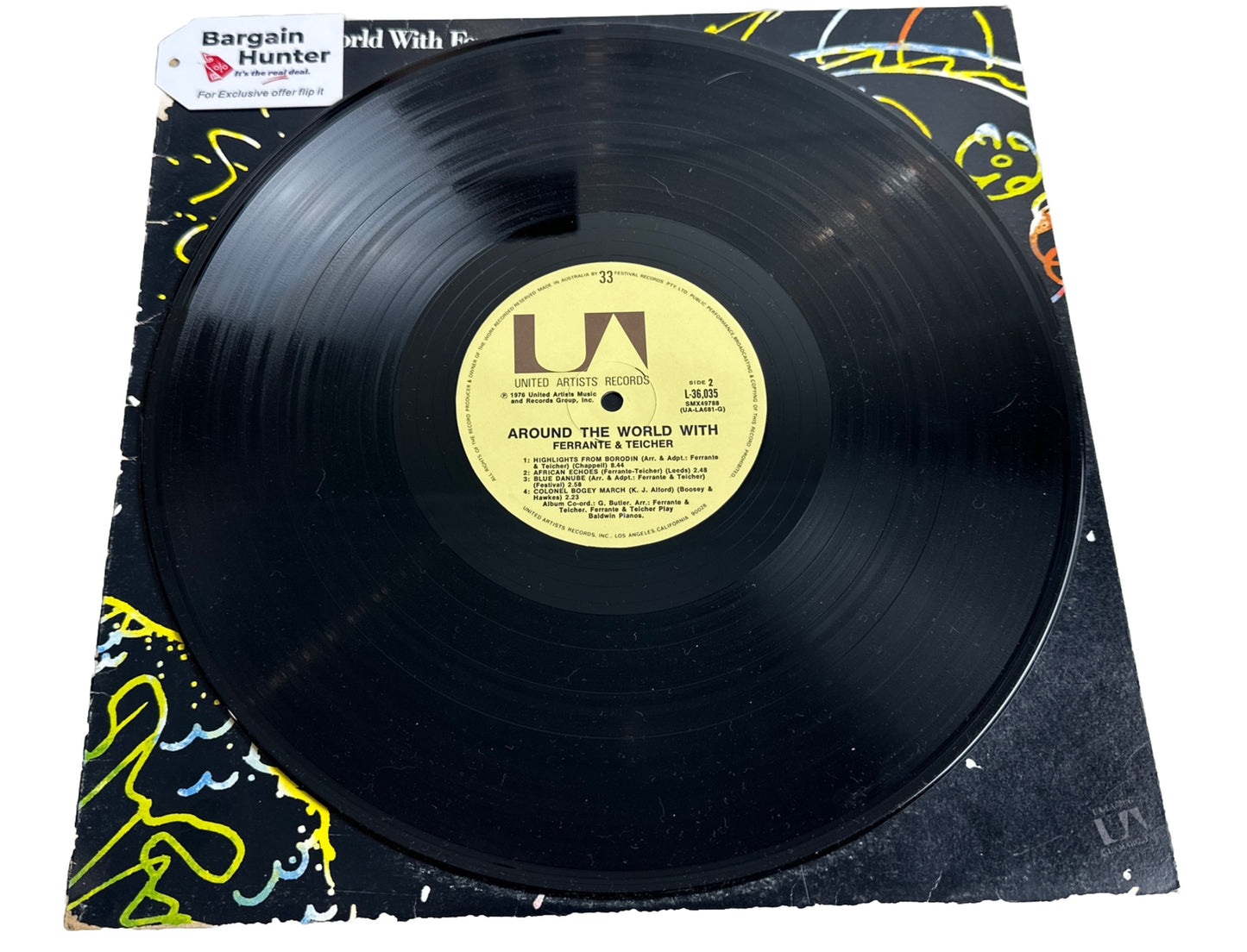 Ferrante And Teicher Around The World With Ferrante And Teicher - 12" Record