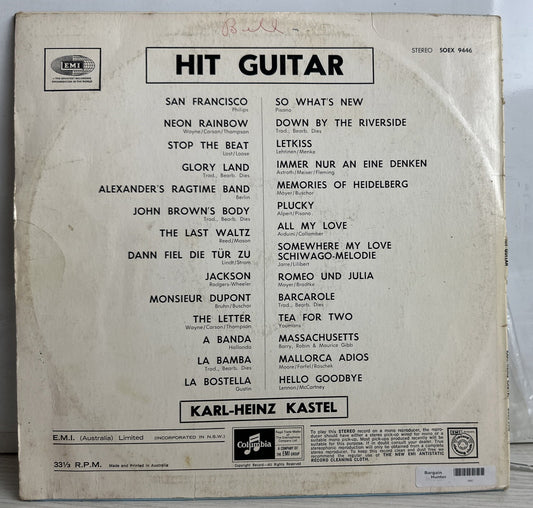 Karl-Heinz Kastel - Hit Guitar - 12" Record 3887