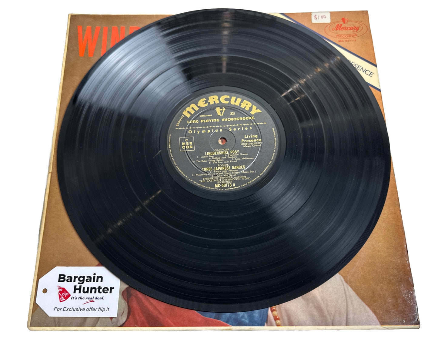Frederick Fennell - Winds In Hi-Fi - 12" Vinyl Record 3612