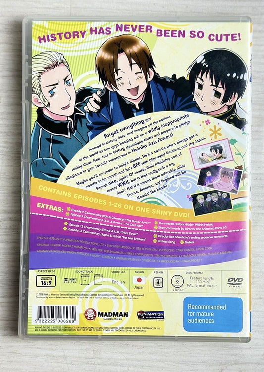 Hetalia Axis Powers Season 01 - Anime DVD 4921