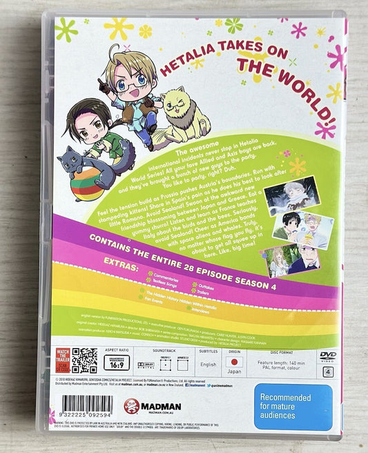 Hetalia World Series Season 04 - Anime DVD 4923