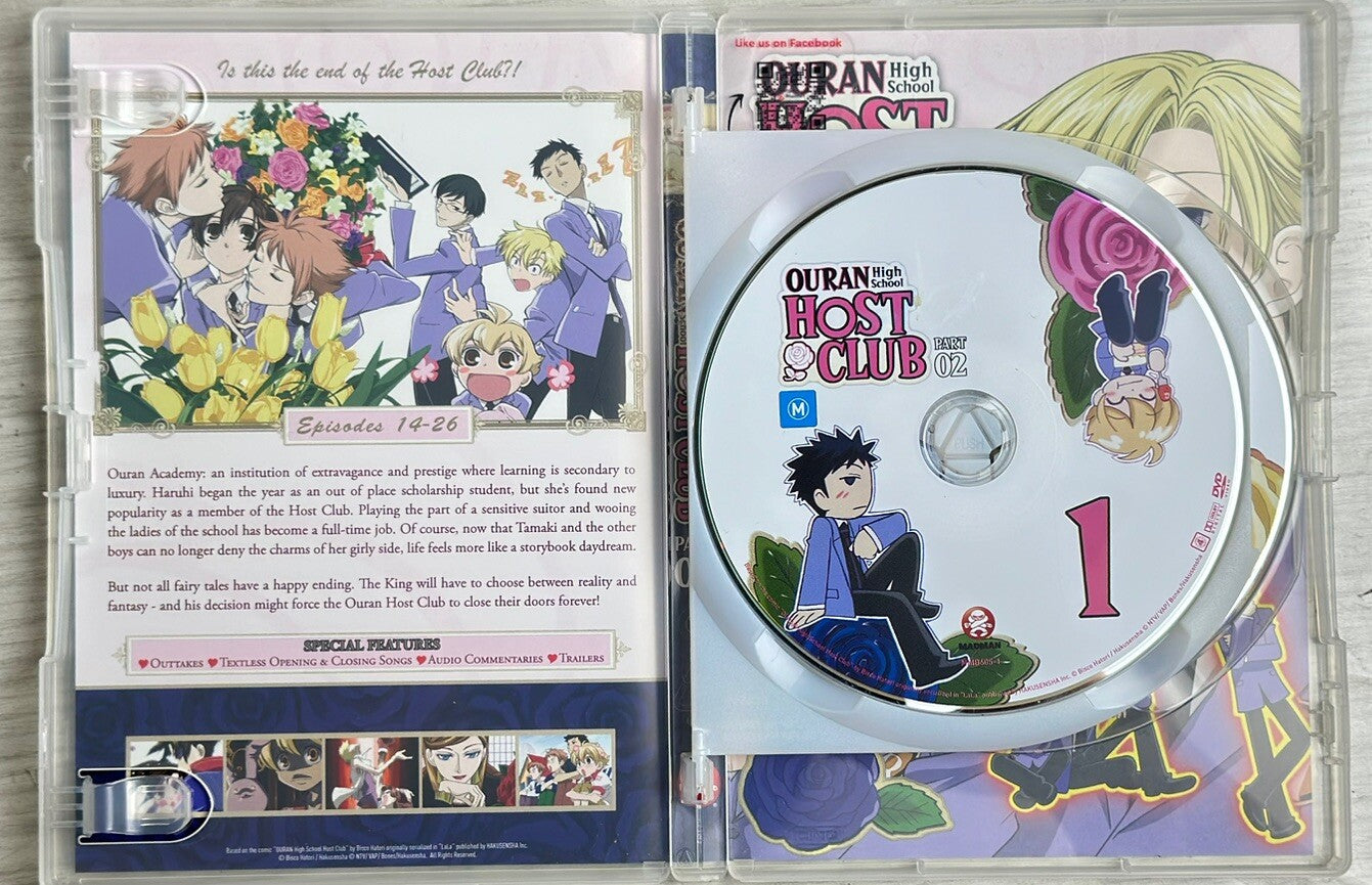 Ouran High School Club Part 02 - Anime DVD 4920