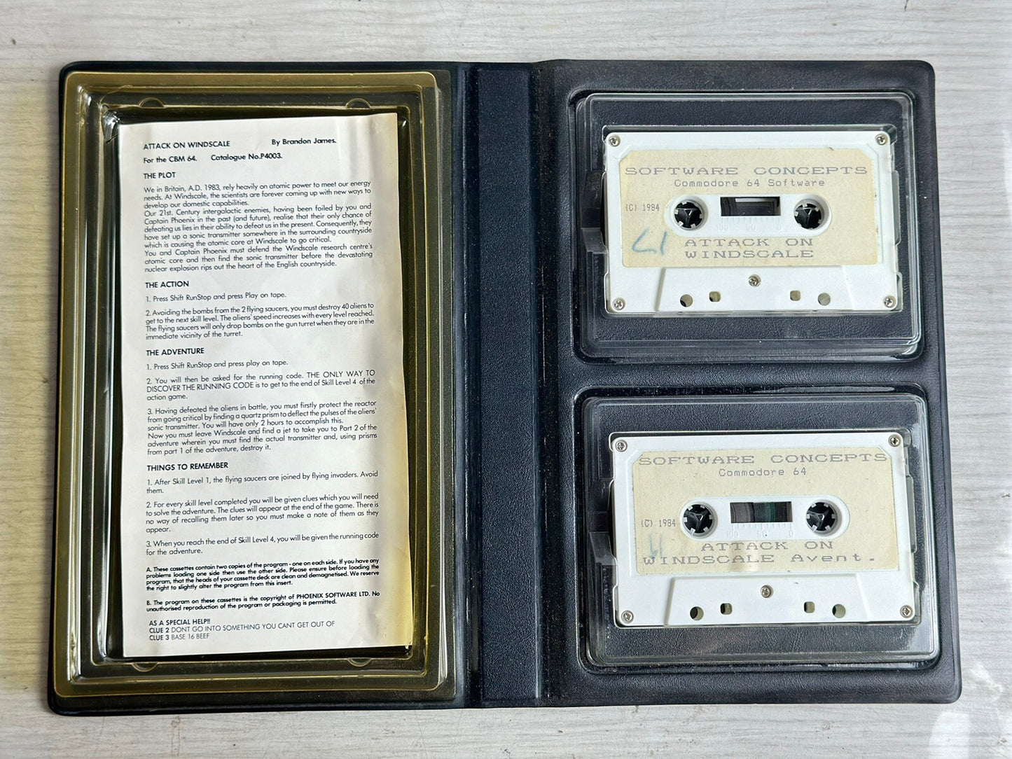 Attack On Windscale - Commodore 64 - In Good Condition - 4583