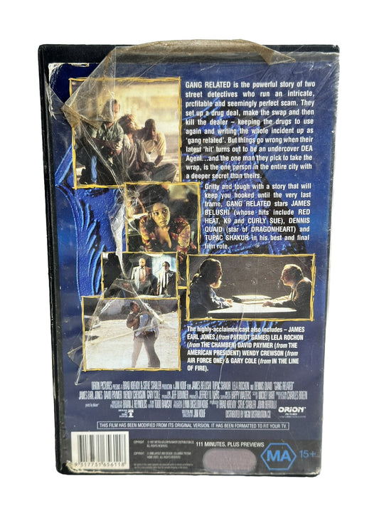 Gang Related VHS / VCR Ex-Rental In OK Condition - 4982