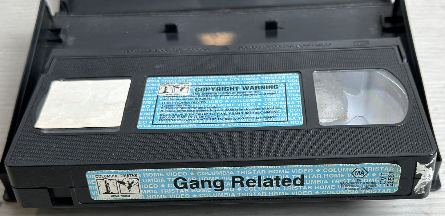 Gang Related VHS / VCR Ex-Rental In OK Condition - 4982