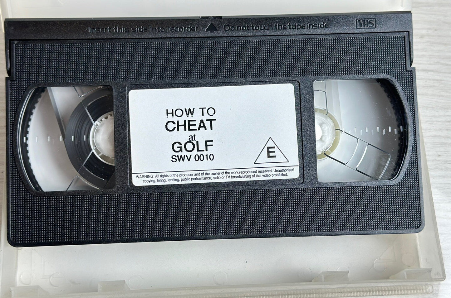 How to Cheat At Golf VHS / VCR In Good Condition - 4976