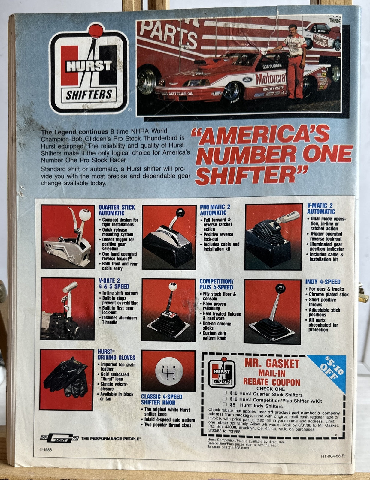 Super Ford Drag Racing USA Magazine July 1988 In Good Condition