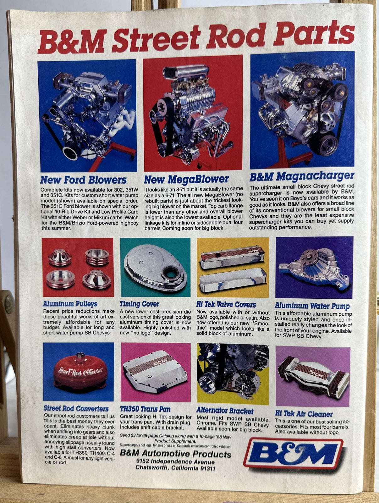 American Rodder Magazine April 1989 In Good Condition