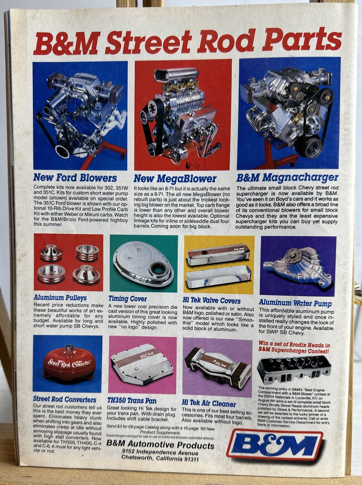 American Rodder Magazine October 1988 In Good Condition