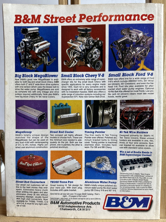 American Rodder Magazine October 1989 In Good Condition