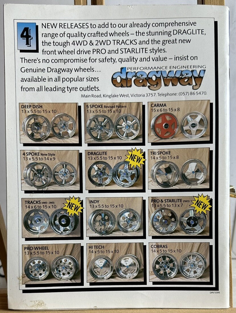 Australian Rodder Magazine Issue No.2 May/June 1990 In Good Condition