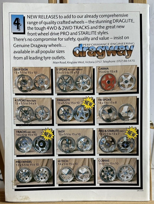 Australian Rodder Magazine Issue No.2 May/June 1990 In Good Condition