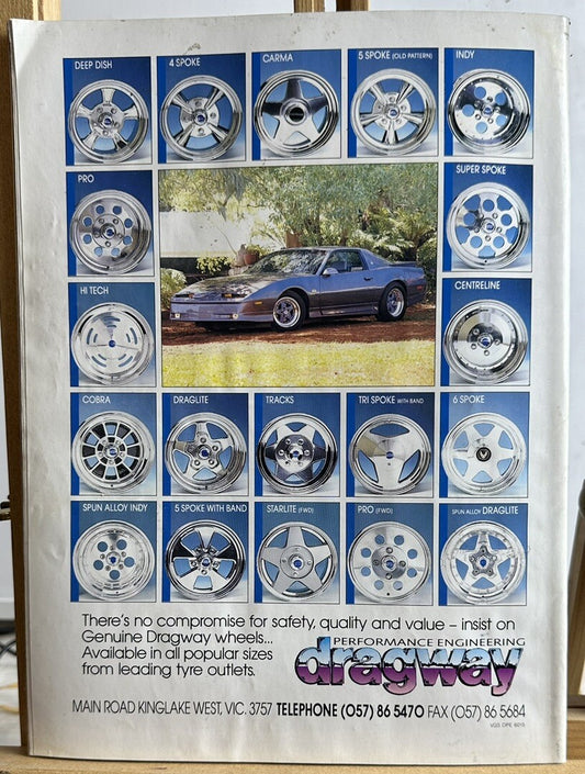 Australian Drag Racing Yearbook Magazin In Good Condition