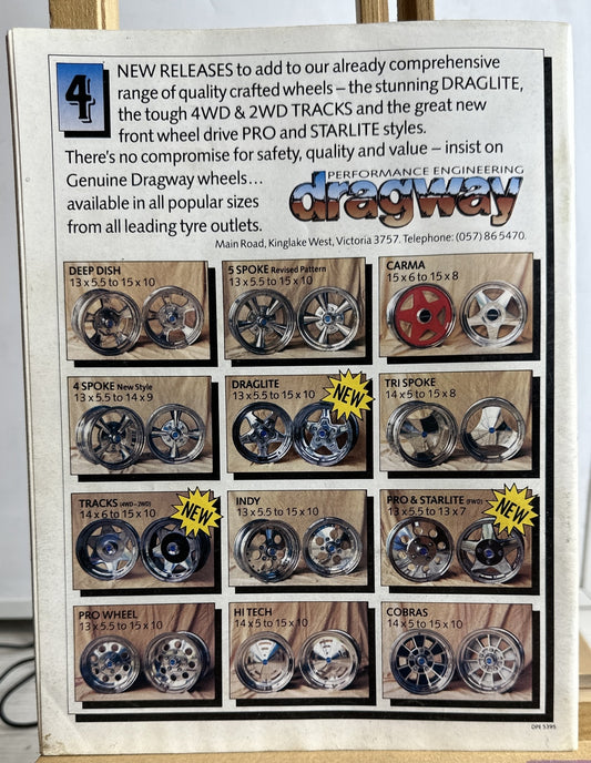 Graffiti Australian Street Rodding Magazine No.80 September/October 1991 In VGC