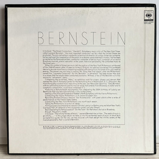 Bernstein - New York Philharmonic - Vinyl Record In Good Condition