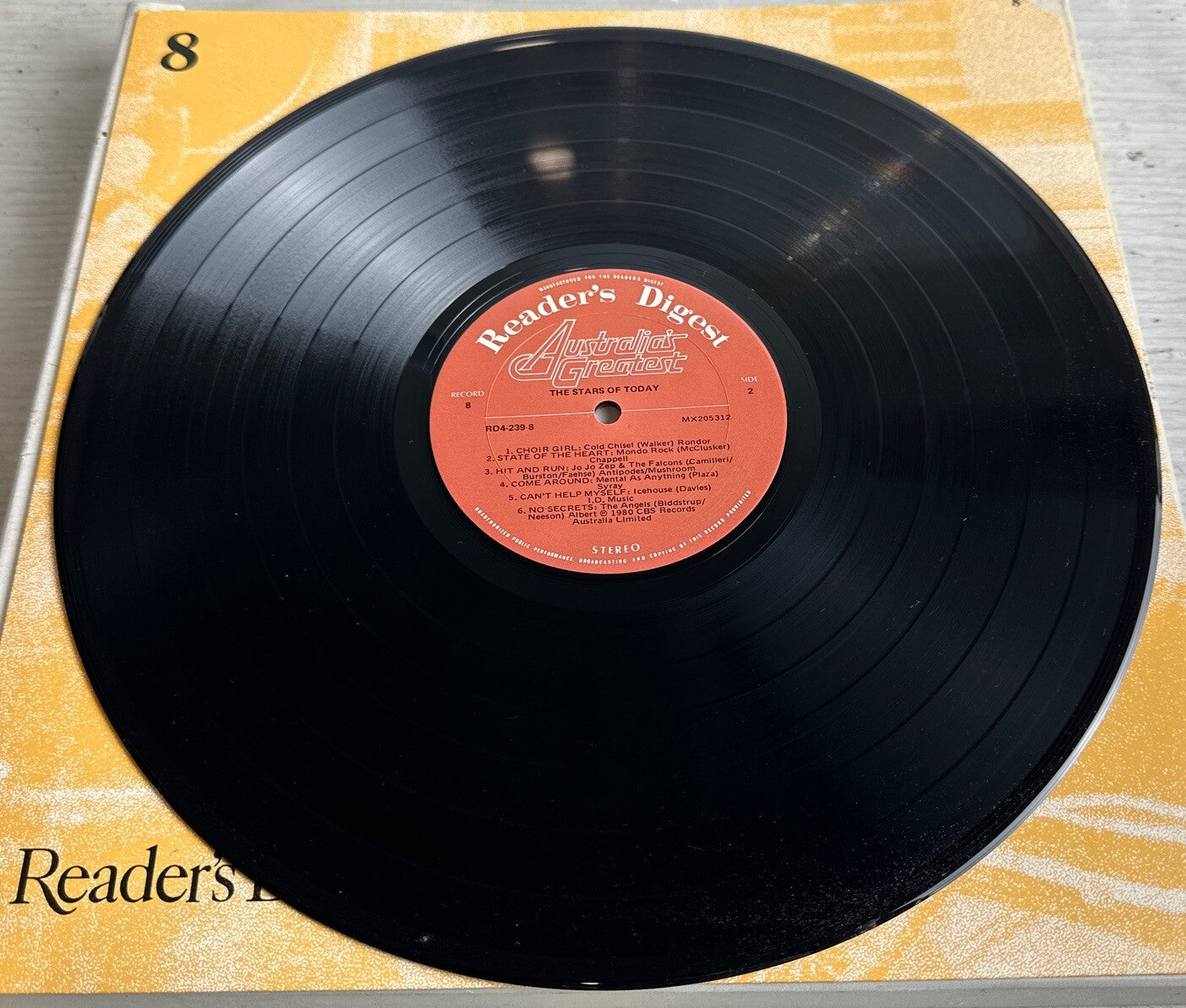 Reader's Digest - Australia's Greatest - Record OK Condition Missing Outer Cover