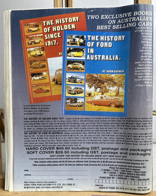 Australia Restored Cars Mar/Apr 2003 No.157 Vintage Magazine In Good Condition