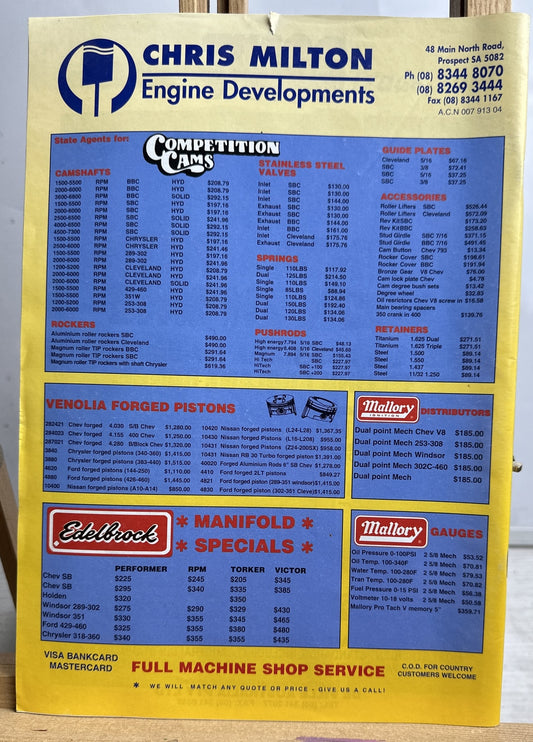 Adelaide Street Car Vintage Magazine Vol.1 No.2 In Good Condition