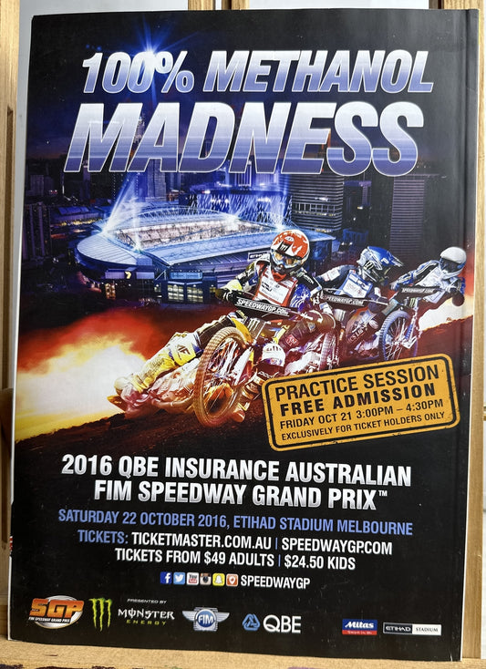 Australian Motorcyclist Vintage Magazine November 2016 In Good Condition