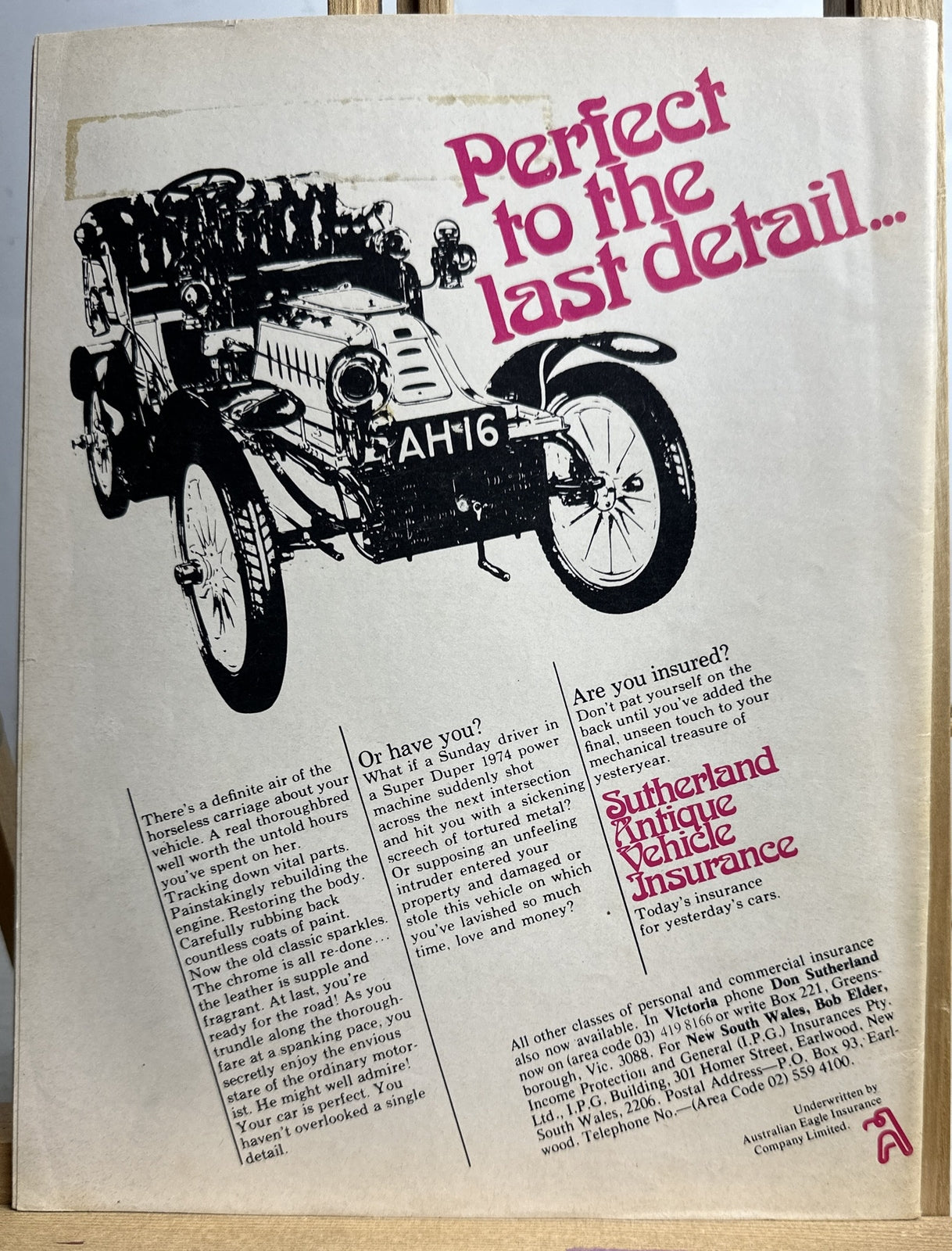 Restored Cars Vintage Magazine No.31 November / December 1978 In Ok Condition
