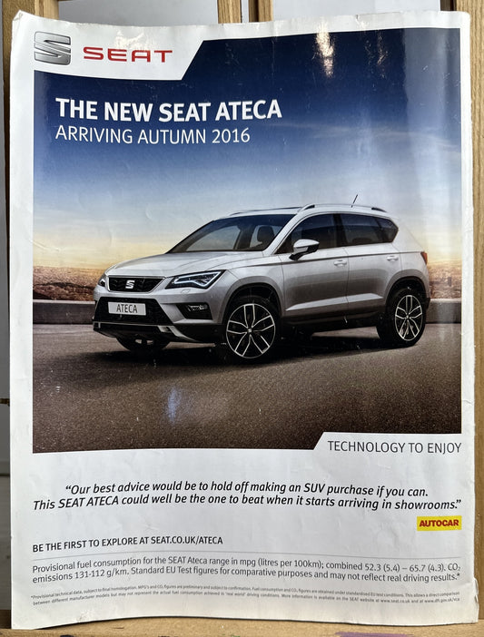 Autocar Vintage Magazine 15 June 2016 In Ok Condition