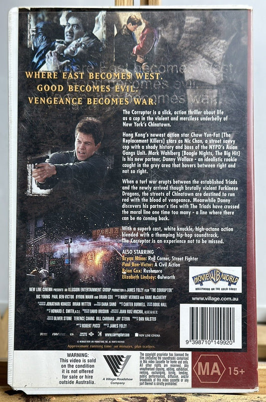 The Corruptor - Ex-Rental VHS - In Good Condition - 5040