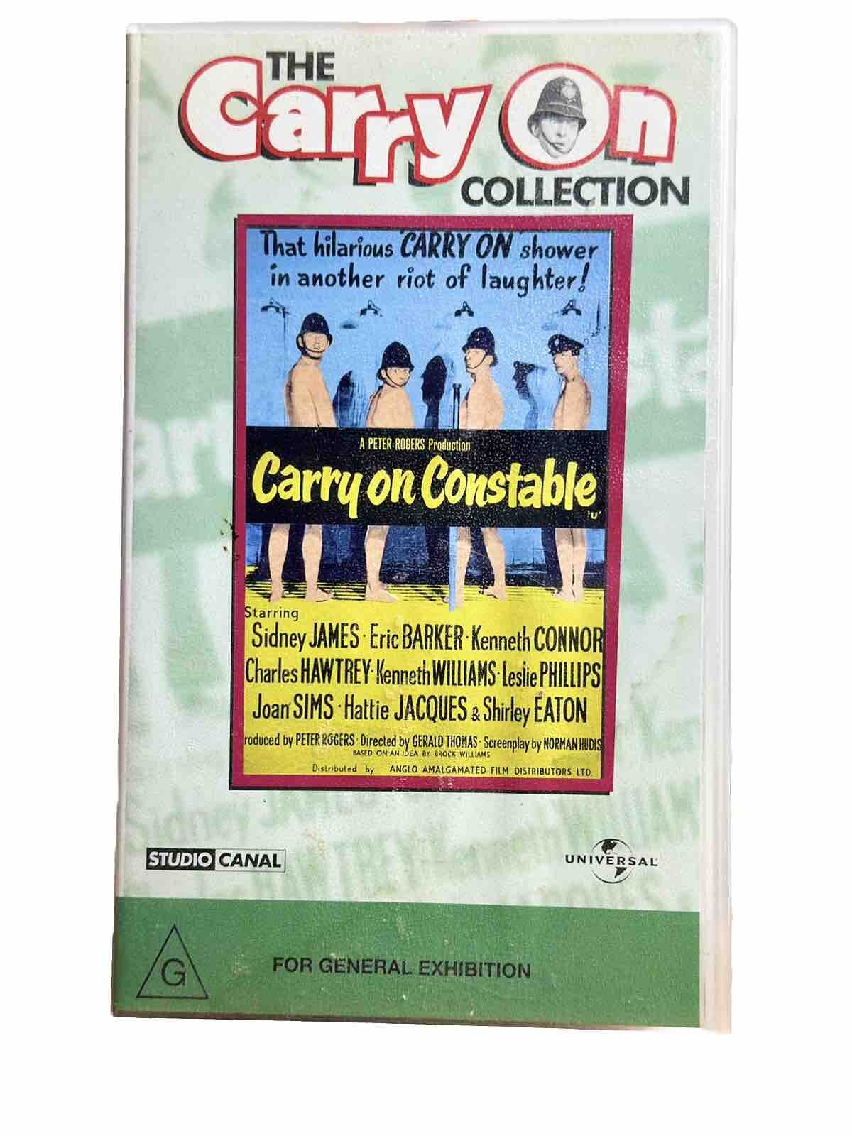 The Carry On Collection - Carry On Constable - VHS - In Good Condition - 5041