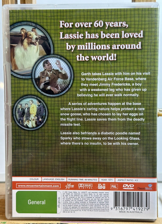 Lassie Peace Is Our Profession DVD - In Good Condition - 5039