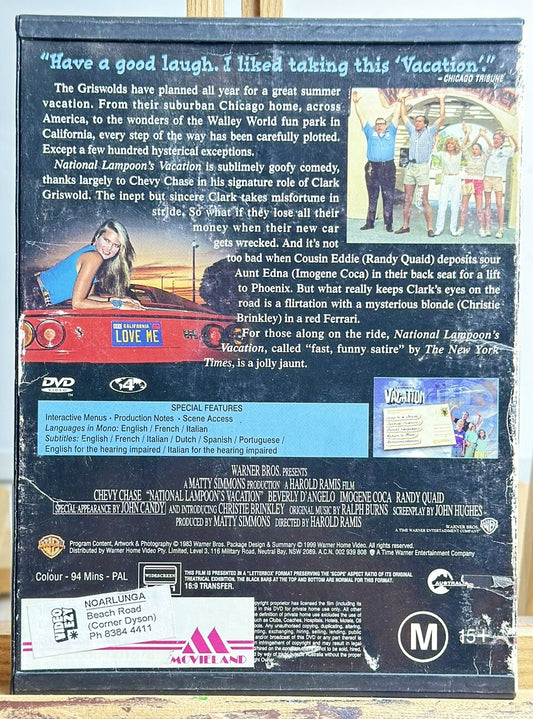 National Lampoon's Vacation - Ex-Rental DVD - In OK Condition - 4726