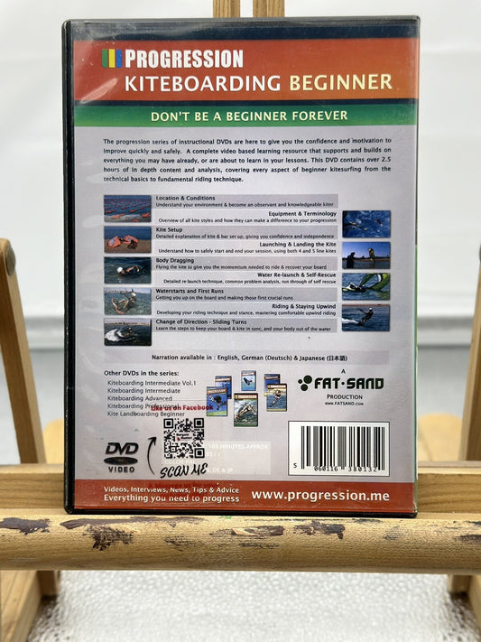 Progression - Kiteboarding Beginner 2nd Edition - DVD In Good Condition - 5439