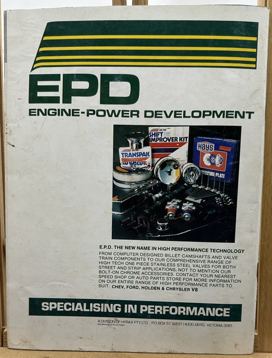 Australian Drag Racing News Magazine - September 1988 No.11 - In Ok Condition